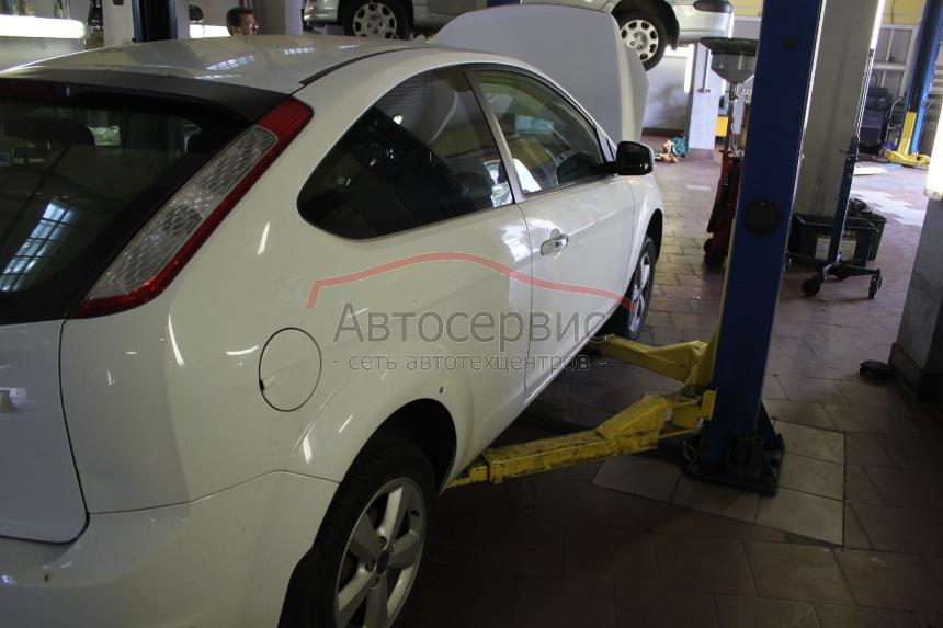 Фокус на подъемнике