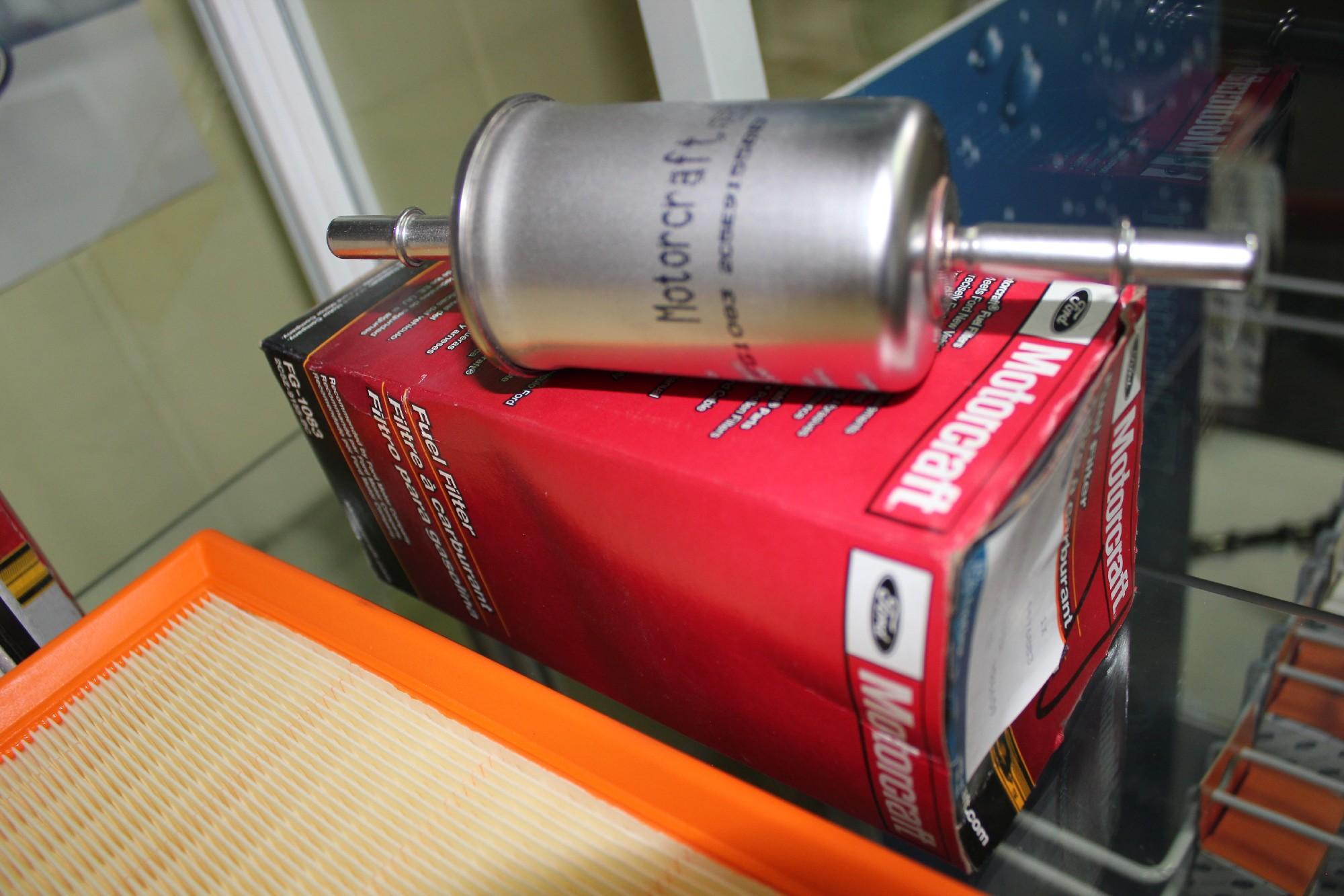 топливный фильтр на коробке