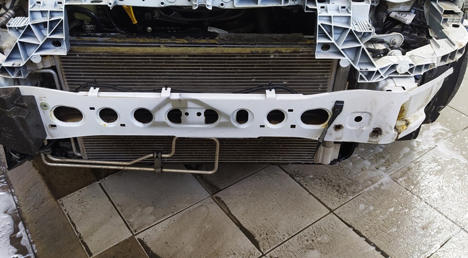 Промывка радиатора Форд