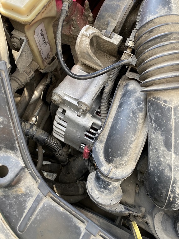 Установка нового генератора Форд