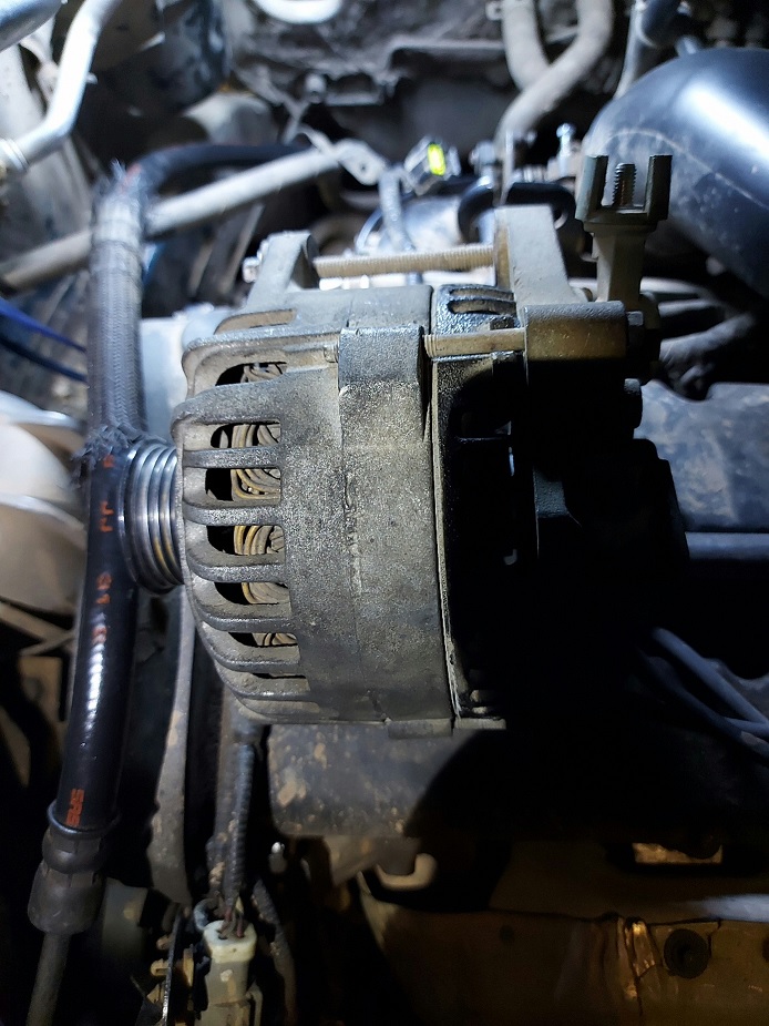 Замена генератора Форд