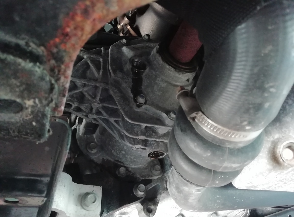 Замена масла в раздатке Форд