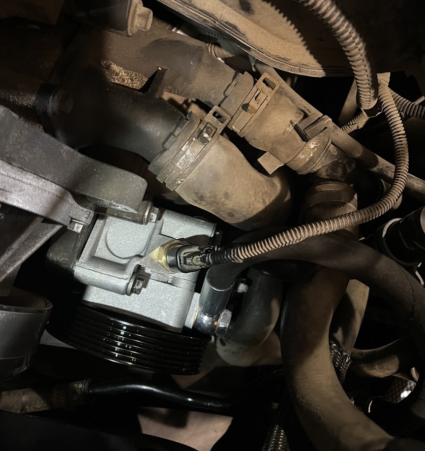 Замена насоса ГУР Форд