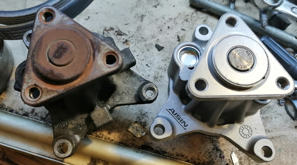 Старая и новая помпы