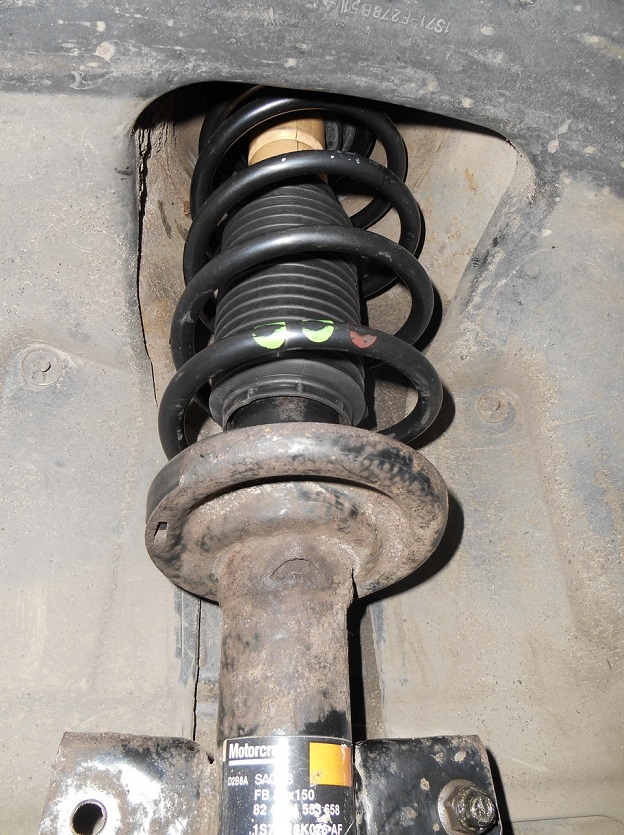 Замена пружин Форд