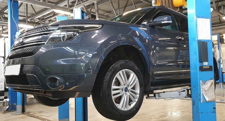 Замена рулевой рейки Форд