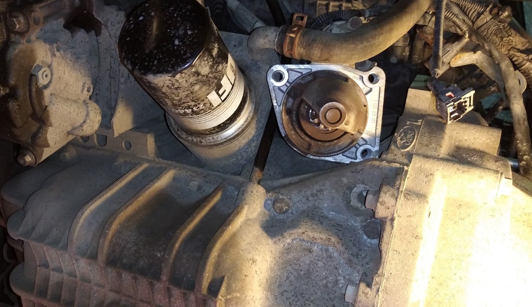 Замена стартера Форд