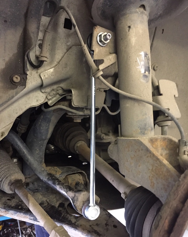 Замена стоек стабилизатора Форд