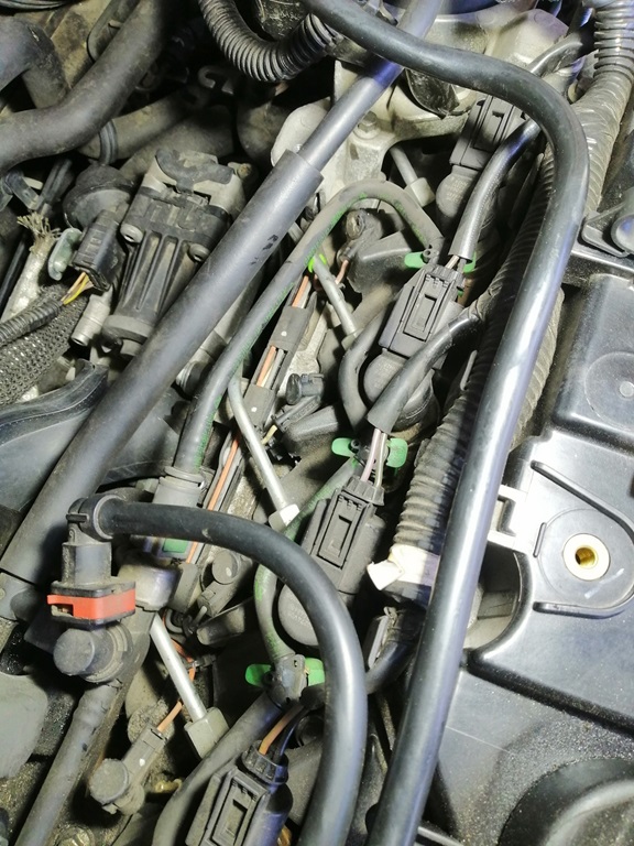 Замена свечей накала Форд