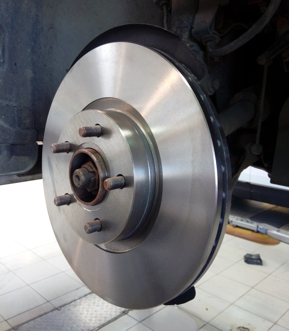 Замена тормозных дисков Форд