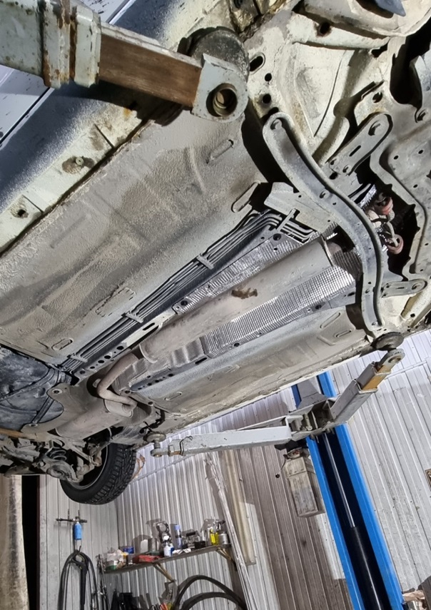 Замена троса ручника Форд