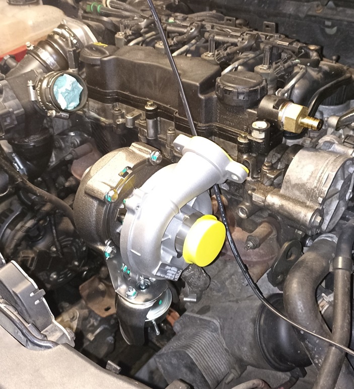 Замена турбины Форд