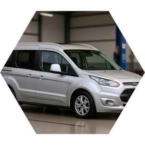 Форд Торнео Коннект после кузовного ремонта и покраски в автотехцентре