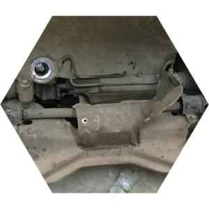 Выполняется ремонт рулевой рейки Форд Торнео Коннект