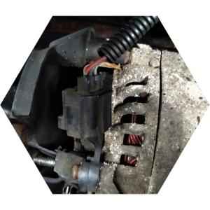 Здесь срочно нужна замена генератора Форд Торнео Коннект