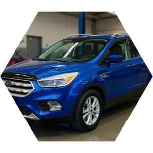 Форд Эскейп после замены компрессора кондиционера в автотехцентре