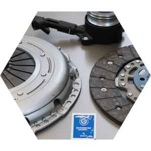 Полный комплект сцепления готов к монтажу