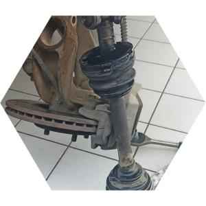 Замена ШРУСа Форд Торнео Коннект с внутренней стороны