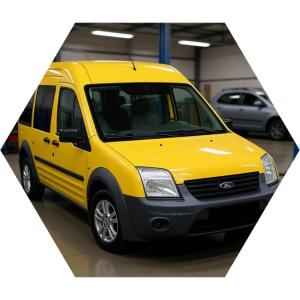 Форд Торнео Коннект после замены топливного фильтра в автотехцентре