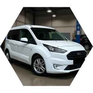 Форд Торнео Коннект после замены тормозных колодок в автотехцентре