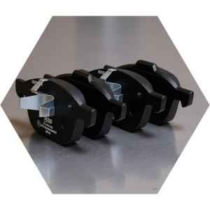 Новые колодки готовы к монтажу на автомобиль