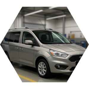 Форд Торнео Коннект после замены вентилятора печки в автотехцентре