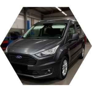 Форд Торнео Коннект готов к заправке кондиционера в автотехцентре