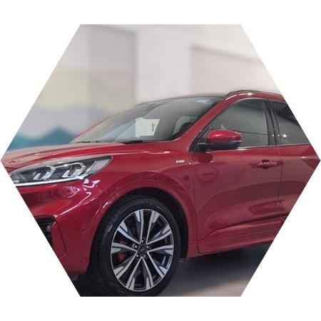 Форд Куга после замены шаровых опор в автотехцентре