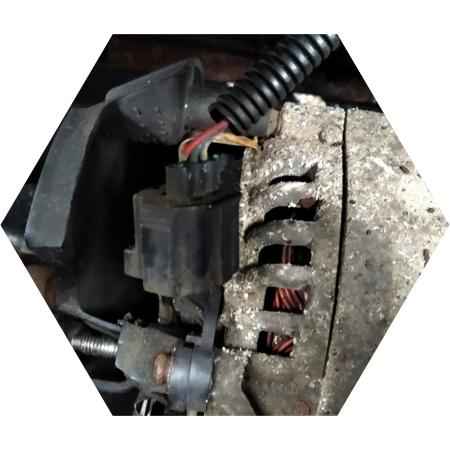 Здесь срочно нужна замена генератора Форд Торнео Коннект