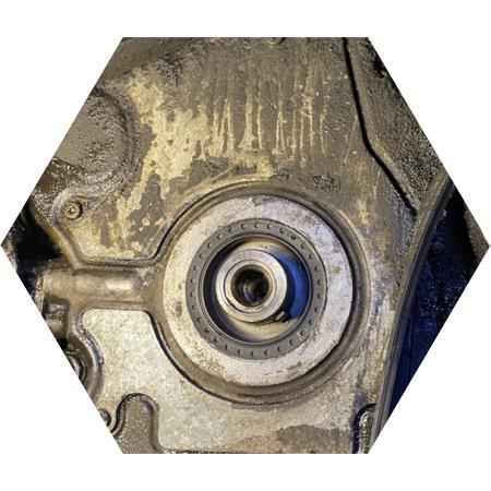 Замена переднего сальника коленвала Форд Эскейп