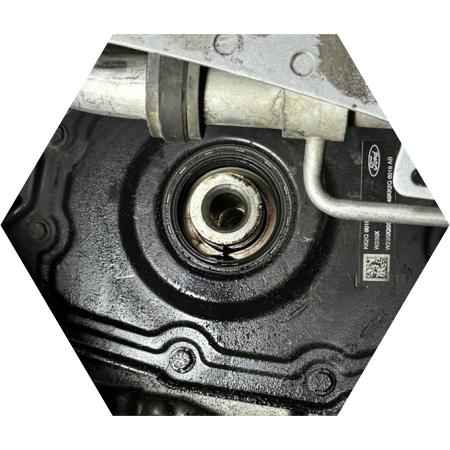 Замена переднего сальника коленвала Форд Торнео Коннект