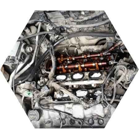 Разборка мотора для замены прокладки ГБЦ Форд Эскейп