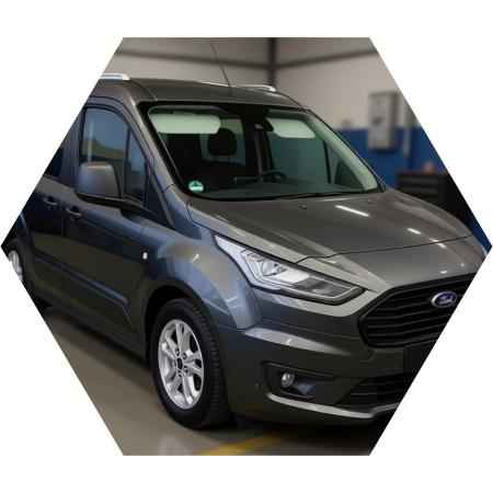 Форд Торнео Коннект после замены ремня генератора в автотехцентре