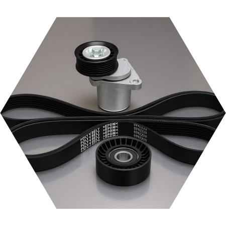 Новый ремень с натяжителем и роликом скоро будет установлен