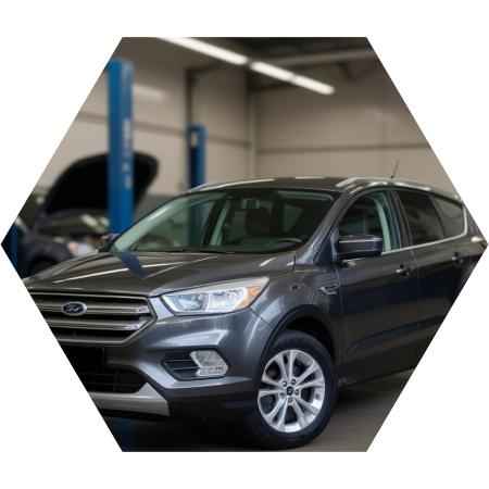 Форд Эскейп после замены ступичного подшипника в автотехцентре