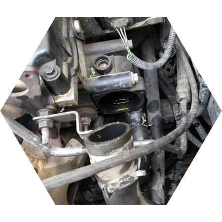 Замена термостата Форд Торнео Коннект