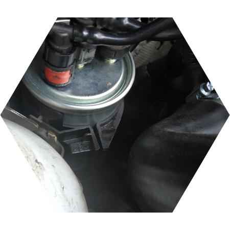 Замена топливного фильтра Форд Торнео Коннект с дизельным мотором