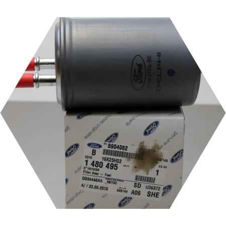 Новый топливный фильтр (внешний) готов к монтажу