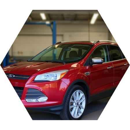 Форд Эскейп после замены втулок стабилизатора в автотехцентре