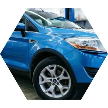 Форд Куга после замены топливного фильтра в автотехцентре