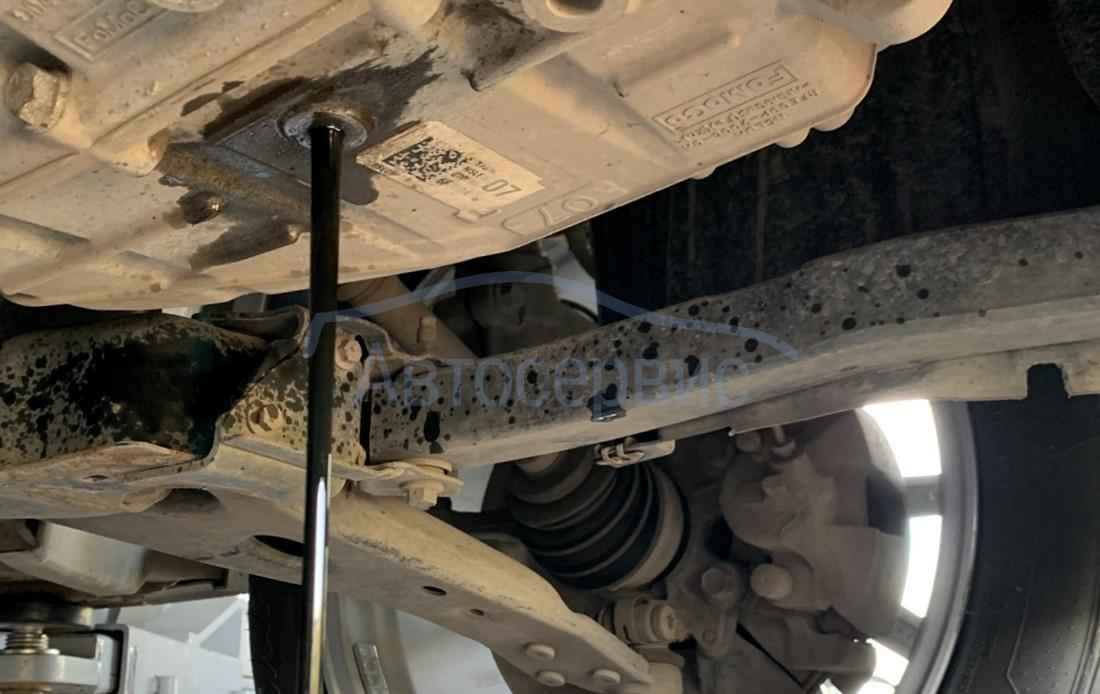 Замена масла АКПП Ford Kuga по регламенту