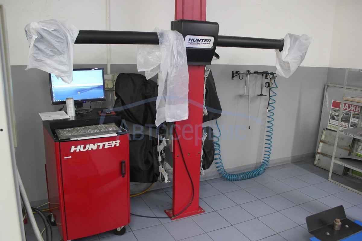 оборудования для регулировки сход-развала