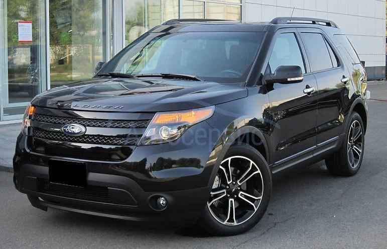 черный Форд Эксплорер