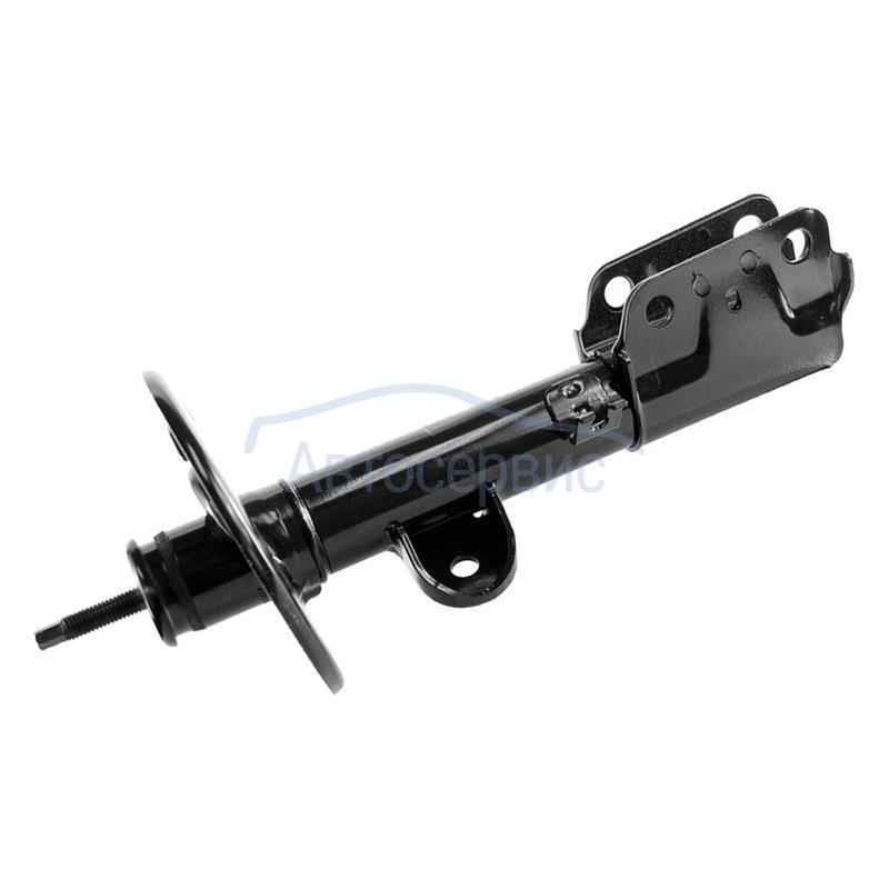 стойка амортизатора на белом фоне