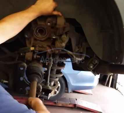 демонтаж привода на внедорожнике