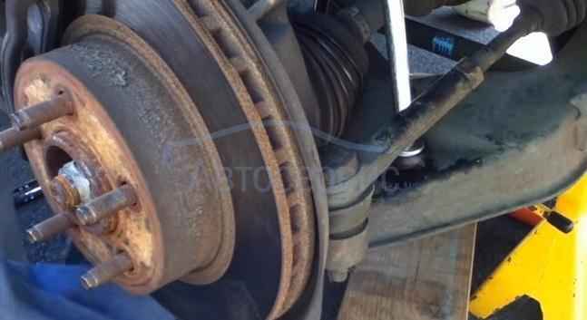 тормозной диск на Форде